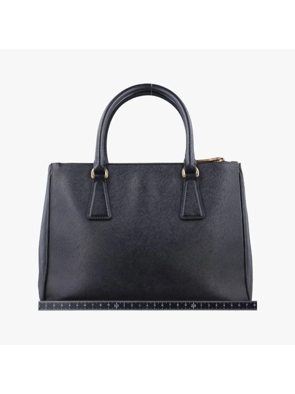 Prada Galleria Black Saffiano Leather Shoulder Bag